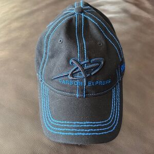 Carbon Express Black and Blue Men's Cap